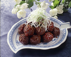 糖醋牛肉丸子（たんつうにゅうろうわんつ）